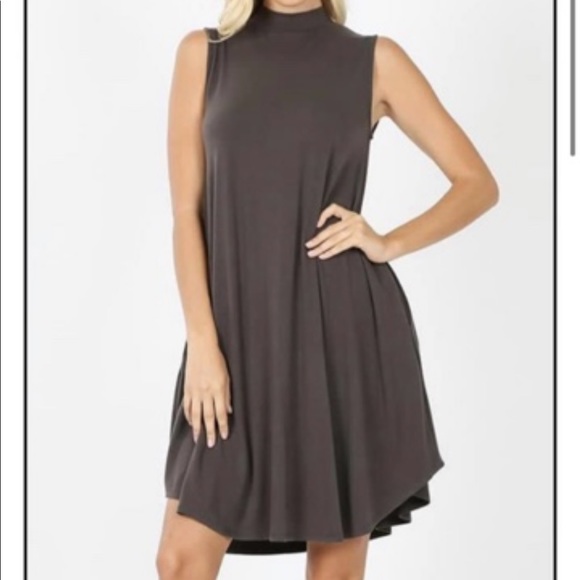 •NWT•L-1X• NINA HOT PINK SWING DRESS•NEW - Picture 4 of 7